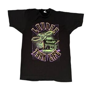 Louder Than Life 2021 Festival Band T-Shirt Metallica Korn Disturbed Black Large